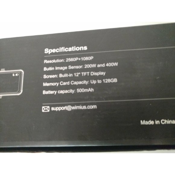 WIMIUS M12 Mirror Dash Cam for Cars - Picture 8 of 12